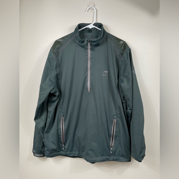 Under Armour Other - Under Armour Golf Jacket Men's Long Sleeve 1/4 Zip Golf Wear Half Zip Size MD